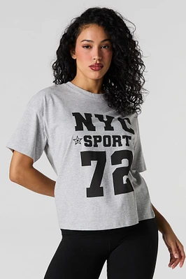NYC Sport Graphic Relaxed T-Shirt