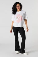 Valentines Puppy Graphic Relaxed T-Shirt
