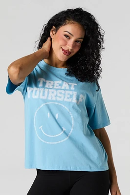Treat Yourself Graphic Relaxed T-Shirt