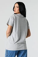 T-shirt à imprimé Be Nice to Me