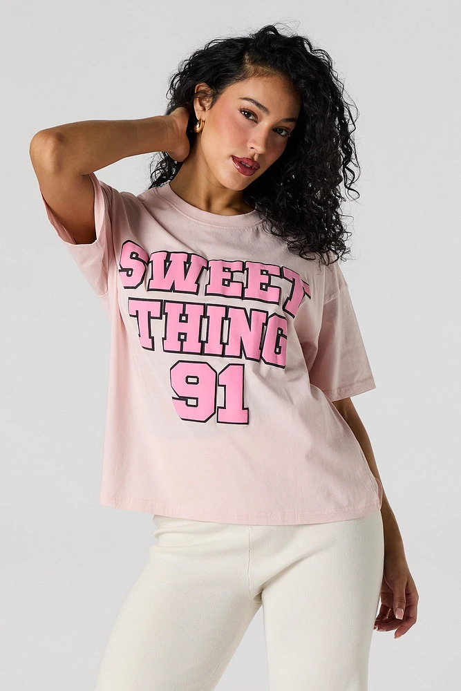 Sweet Thing Puff Print T-Shirt