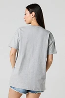 T-shirt à imprimé Memphis
