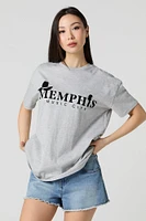 T-shirt à imprimé Memphis