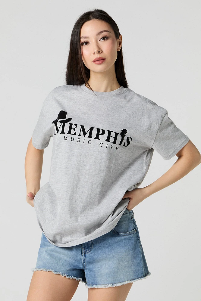Memphis Flock Print T-Shirt