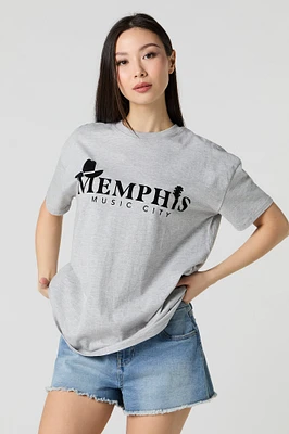 Memphis Flock Print T-Shirt