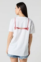 T-shirt à imprimé Bra