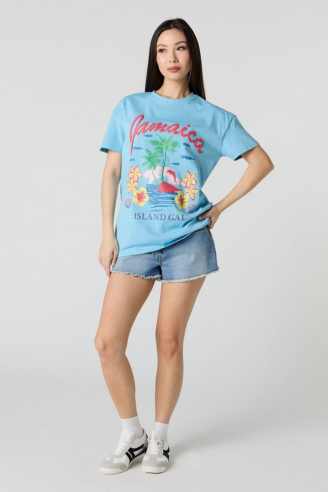 T-shirt à imprimé Jamaica