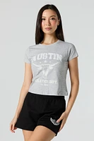 Austin Athletics Dept Graphic Baby Tee