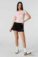 Sporty Princess Graphic Baby Tee