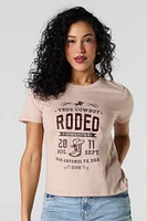 T-shirt avec motif brodé Rodeo