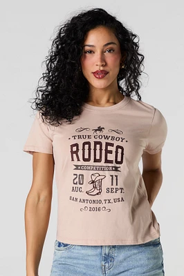 Rodeo Embroidered T-Shirt