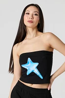 Star Graphic Tube Top