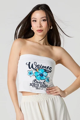 Graphic Tube Top