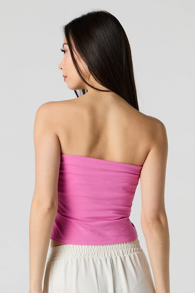 Puff Print Tube Top