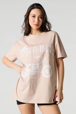 Nashville Embroidered Oversized T-Shirt