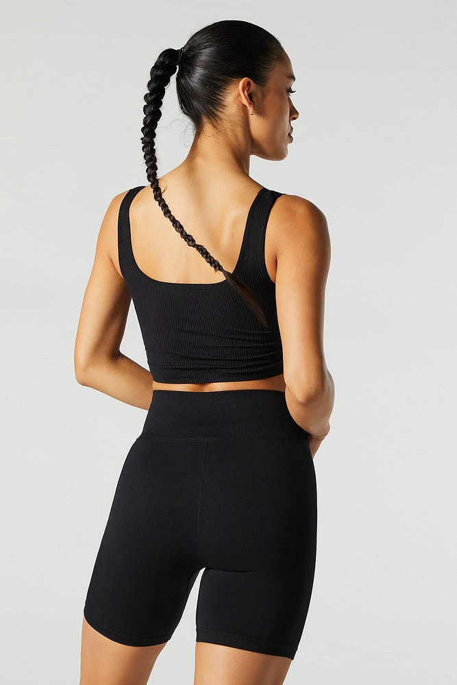 Active Seamless Cropped Tank