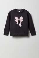 Toddler Graphic Fleece Sweatshirt & Tights Set