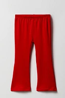 Ensemble avec chandail et collants en molleton imprimé pour toute-petite