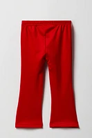 Ensemble avec chandail et collants en molleton imprimé pour toute-petite