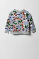Toddler Boy Printed Fleece Sweatshirt