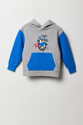 Toddler Boy Graphic Colourblock Fleece Hoodie