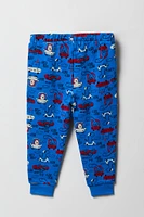 Toddler Boy Printed Fleece Jogger