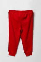 Jogger en molleton uni pour tout-petit