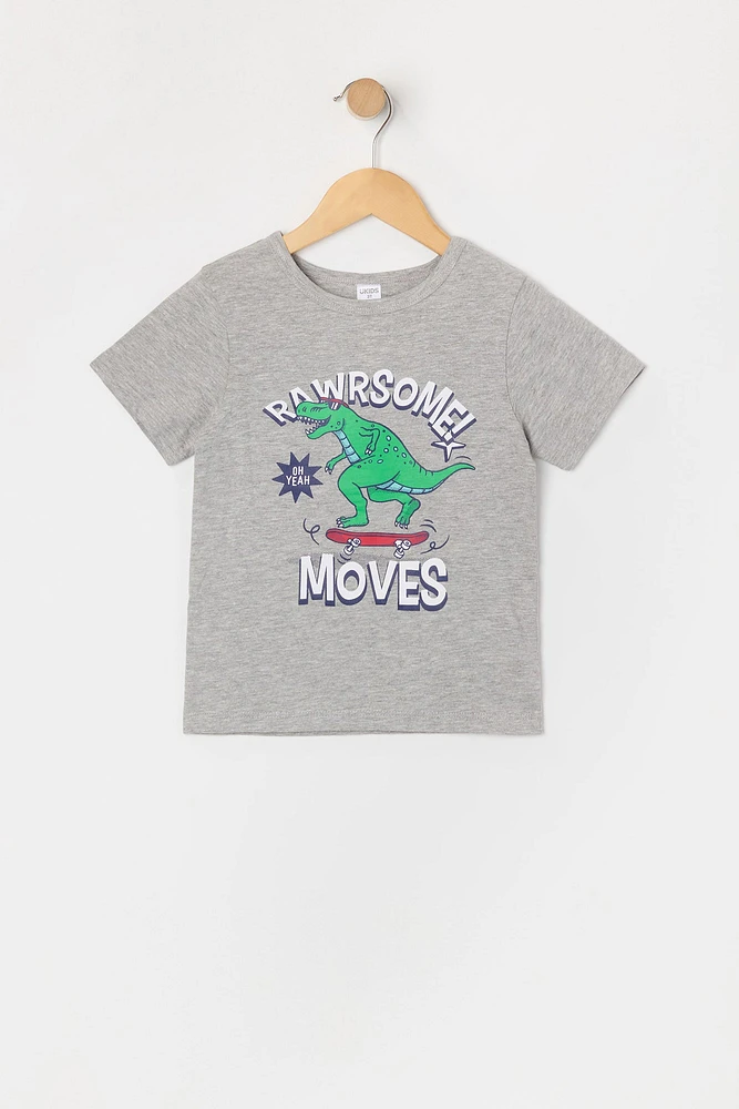 Toddler Boy Rawrsome Moves Graphic T-Shirt