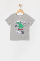 Toddler Boy Rawrsome Moves Graphic T-Shirt