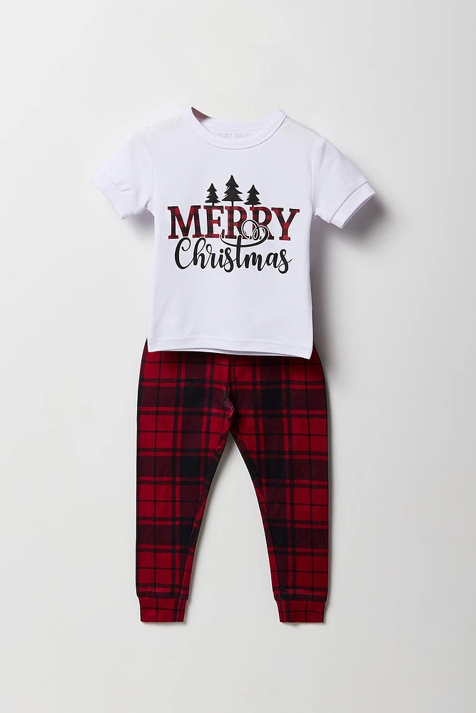 Ensemble pyjama Pyjamas de famille Joyeux Noël pour tout-petit