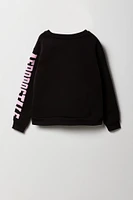 Girls Aero Puff Print Fleece Sweatshirt