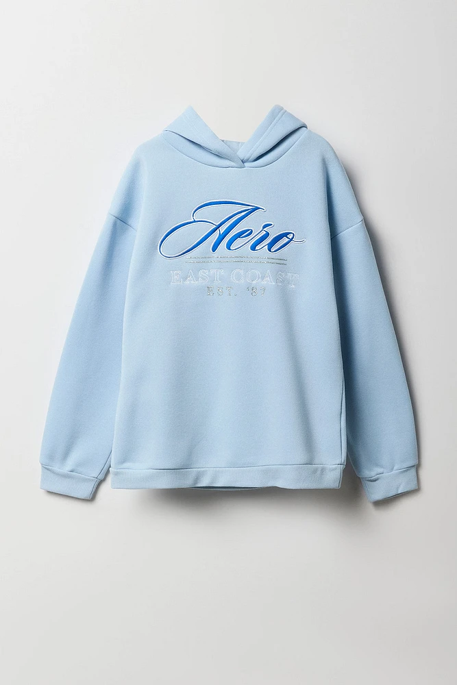 Girls Aero East Coast Embroidered Fleece Hoodie