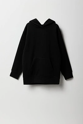 Girls Oversized Fleece Hoodie