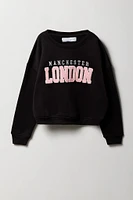 Girls Aero Destination Embroidered Sweatshirt