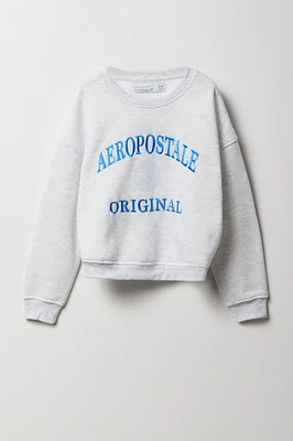 Girls Aero Destination Embroidered Sweatshirt