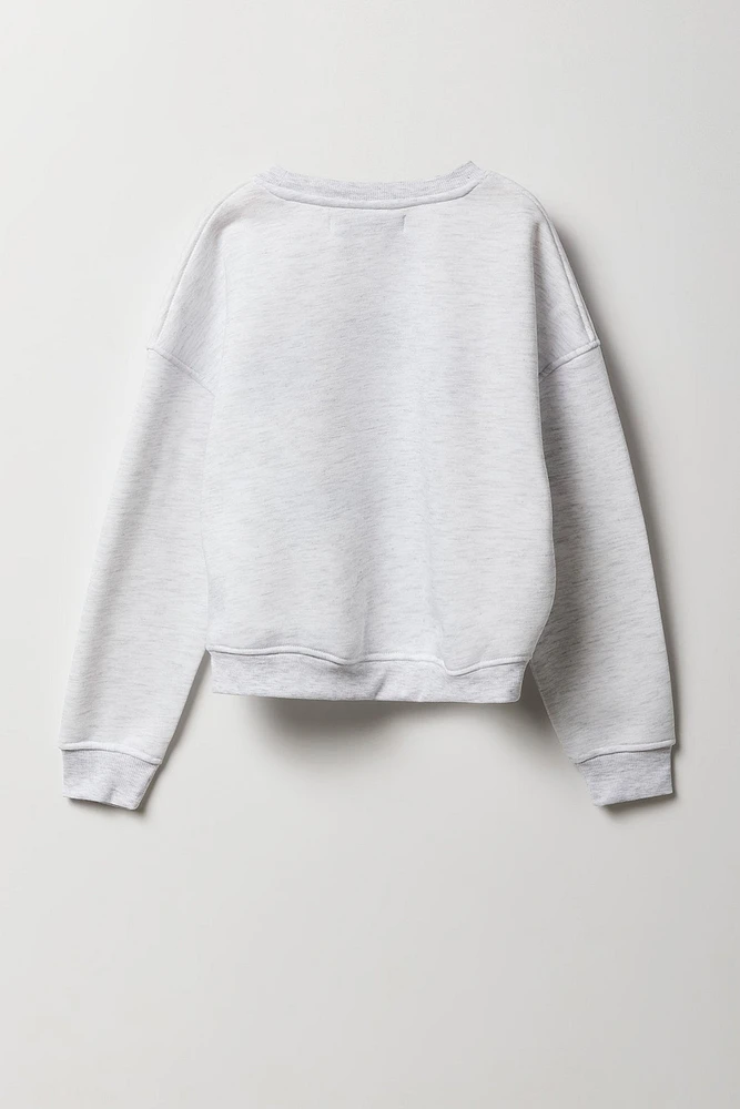 Girls Aero Destination Embroidered Sweatshirt