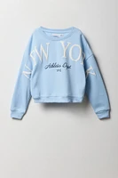 Girls Aero Destination Embroidered Sweatshirt