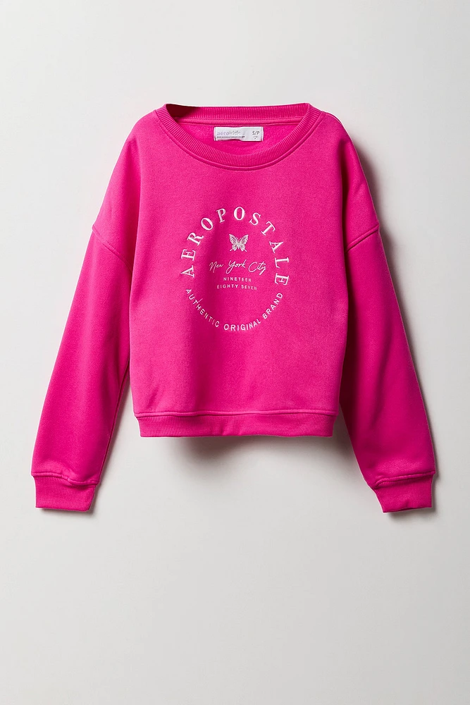 Chandail avec motif brodé Aero Destination pour fille