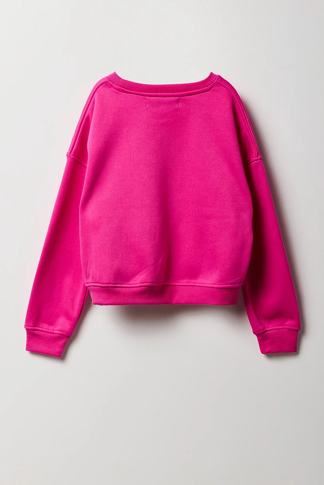 Chandail avec motif brodé Aero Destination pour fille