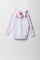 Girls Magic Unicorn Character Hoodie