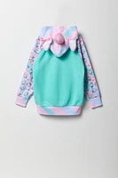 Girls Unicorn Character Hoodie