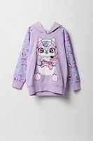 Girls Gamer Caticorn Character Hoodie