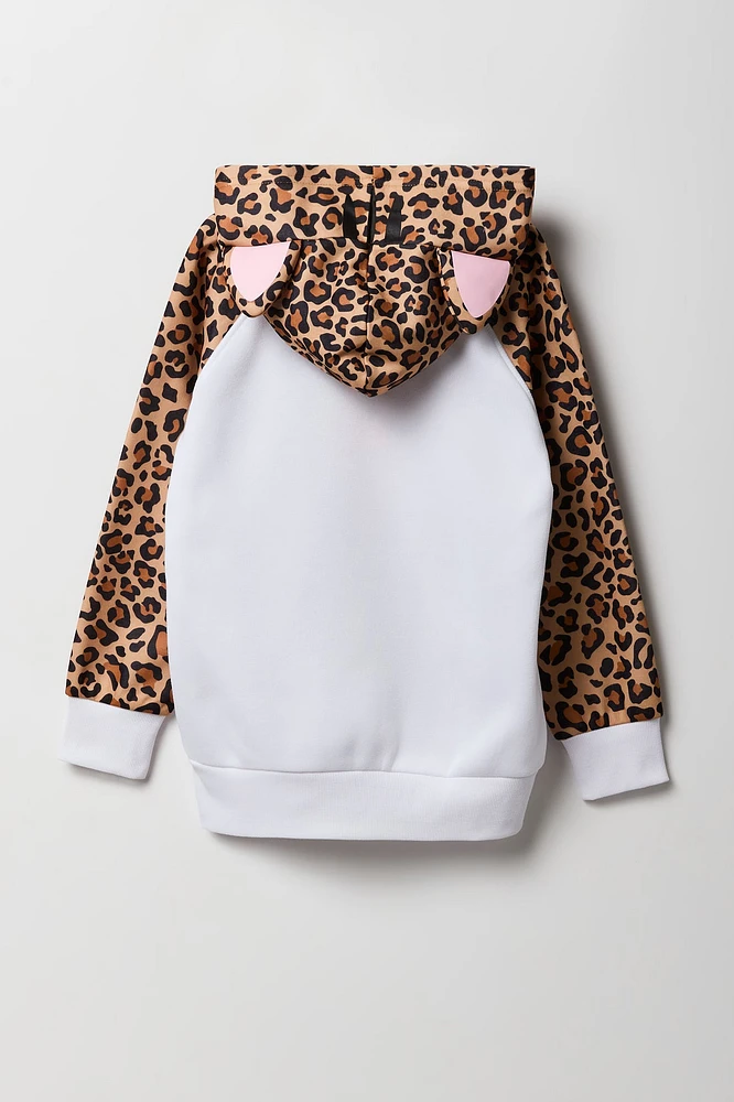 Girls Cheetah Character Hoodie