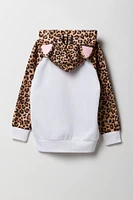 Girls Cheetah Character Hoodie