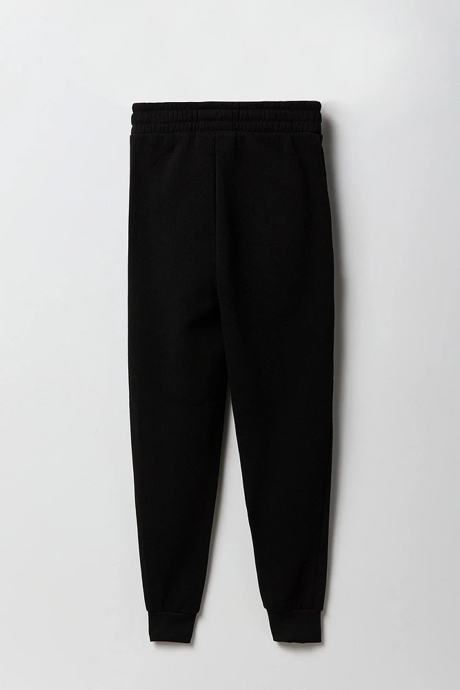 Girls Everyday Solid Fleece Jogger