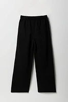 Girls Wide Leg Fleece Sweatpant