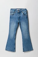 Girls Rhinestone Flare Jean