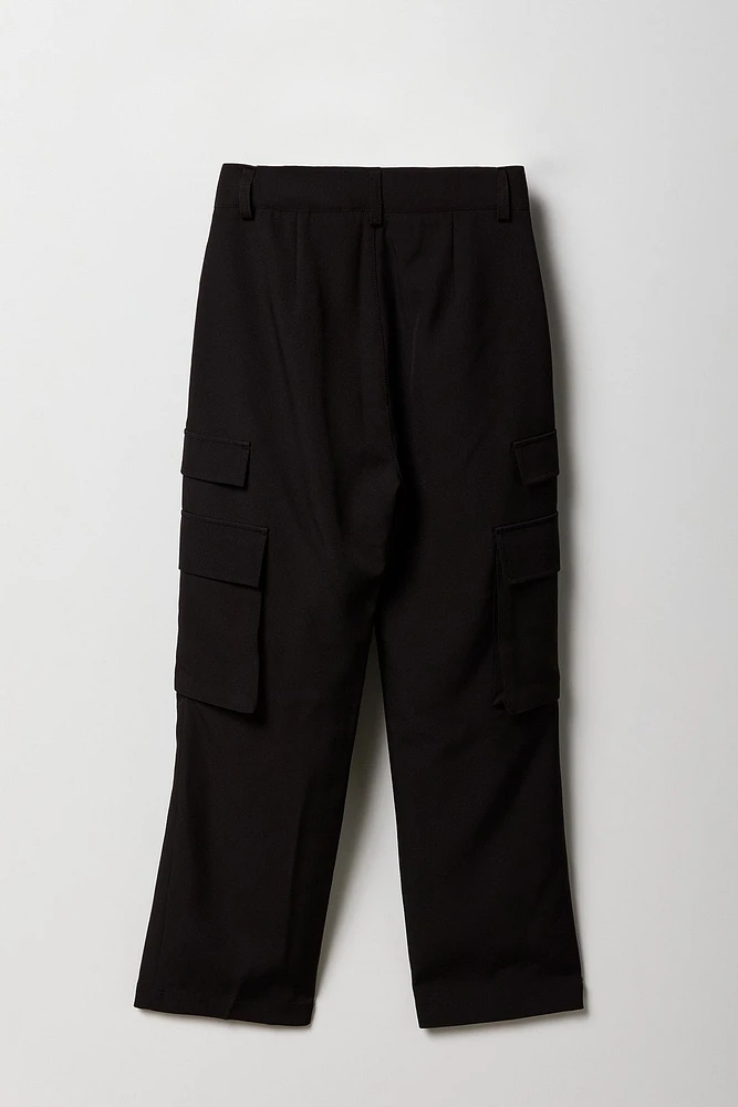 Girls Straight Leg Cargo Pant