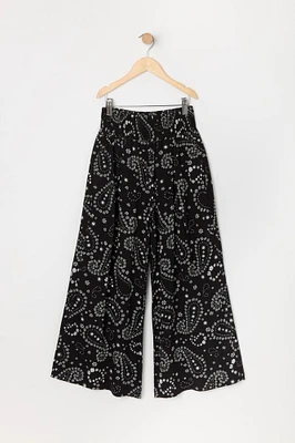 Girls Print Palazzo Pant