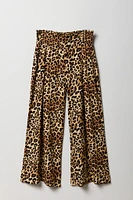 Girls Smocked Waist Palazzo Pant